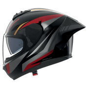 Nolan N60-6 Sport Helm Lesmo Zwart / Rood / Antraciet / Gouden Metaalafwerking 353 