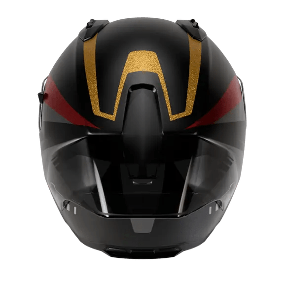 Nolan N60-6 Sport Helm Lesmo Zwart / Rood / Antraciet / Gouden Metaalafwerking 353 