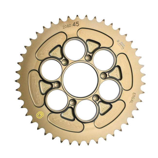 Sitta Aluminium Kettingwiel Ducati Panigale V4/S/R (18-24) (206D) – 37-46 Tanden, 520/525 Deel 