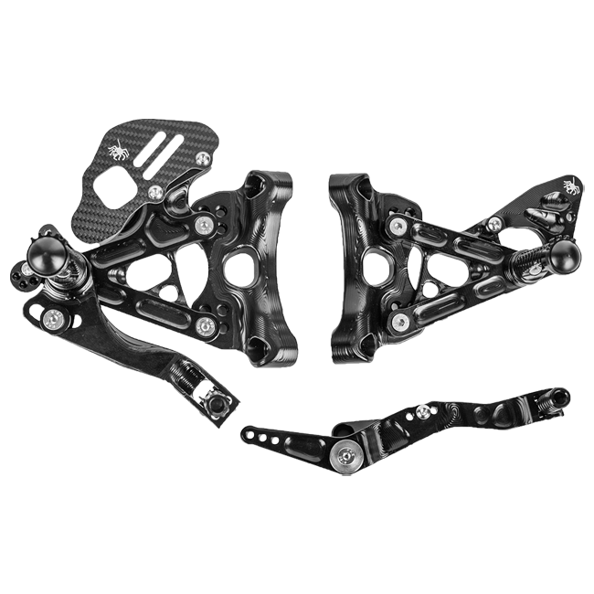 Voetsteun Spider Racing BMW S1000RR K67 (19-25) 10.B185 