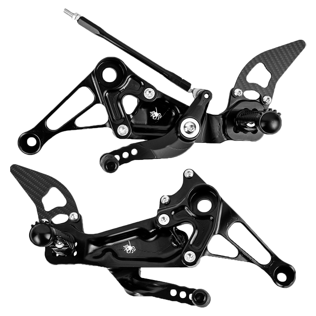 Voetsteun Spider Racing Aprilia RS 660 (20-25) 10.A232 