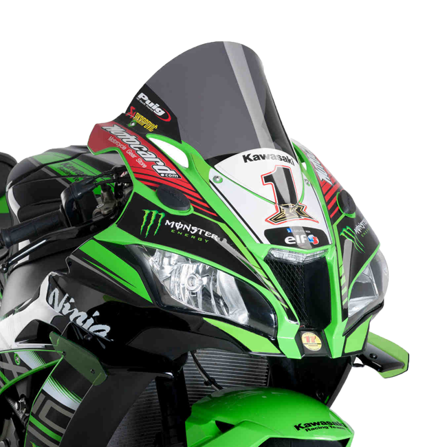 Puig R-Racer Windscherm Kawasaki ZX-10 R (16-20) 9849 