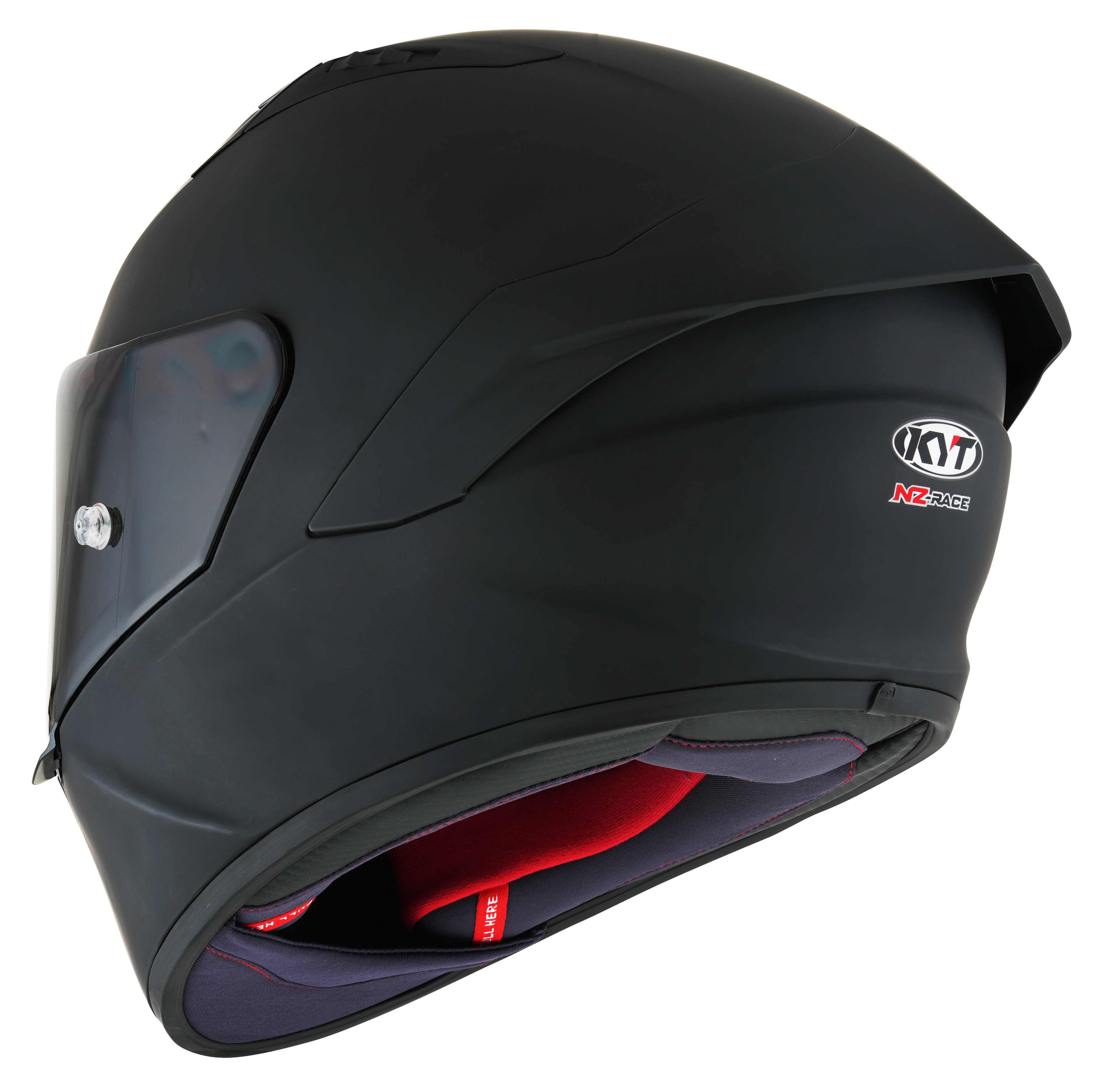 KYT NZ-Race Helm zwart mat Y6NZ00X6 