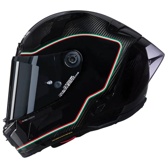 Nolan X-804 RS Helm Ultra Carbon Zwart/Italia Asso di Picche 341 