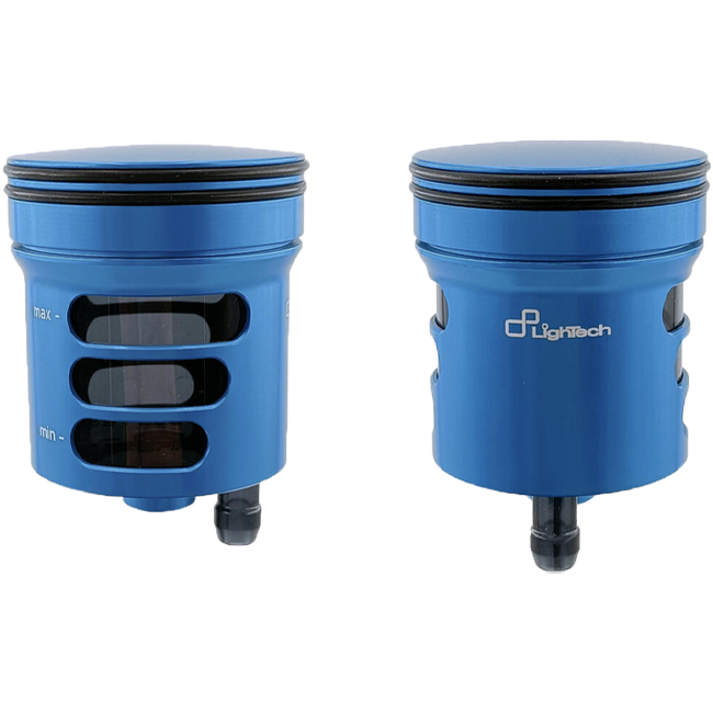 LighTech rem- & koppeling olie reservoir 30 cm³ – CNC aluminium, gekleurd | Universeel reservoir voor motorfietsen 