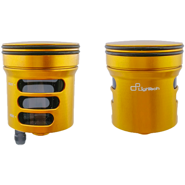 LighTech rem- & koppeling olie reservoir 30 cm³ – CNC aluminium, gekleurd | Universeel reservoir voor motorfietsen 