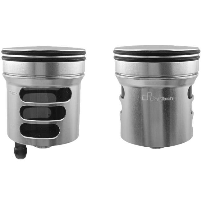 LighTech rem- & koppeling olie reservoir 30 cm³ – CNC aluminium, gekleurd | Universeel reservoir voor motorfietsen 