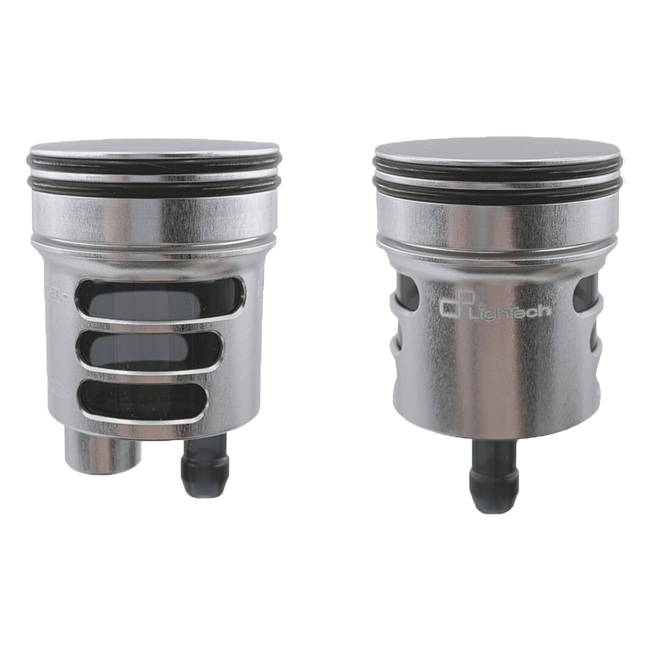 LighTech rem- & koppelingsoiltank 16 cm³ – CNC Aluminium, gekleurd | Universele reservoir voor motorfietsen 