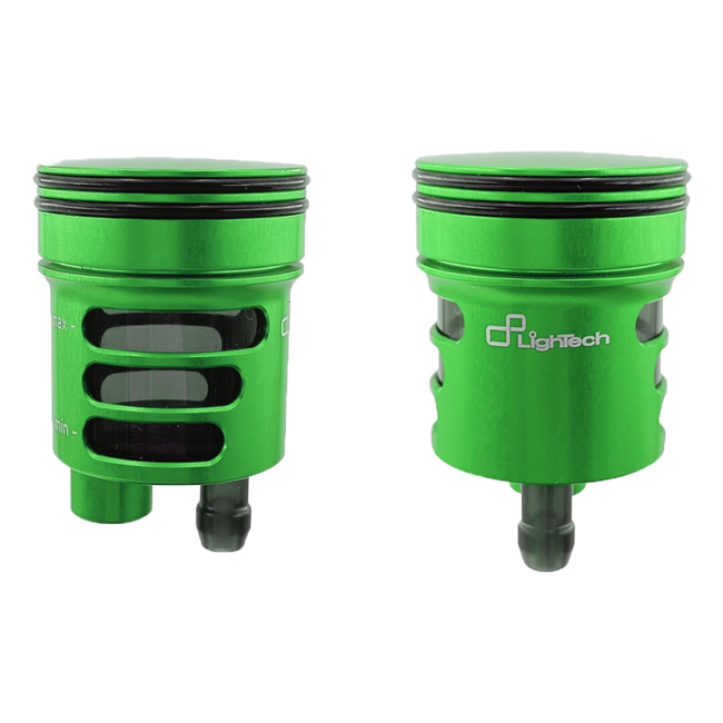 LighTech rem- & koppelingsoiltank 16 cm³ – CNC Aluminium, gekleurd | Universele reservoir voor motorfietsen 