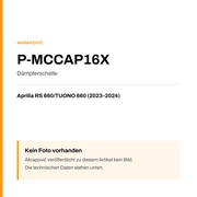 Akrapovic Dämpferschelle Aprilia RS 660 / TUONO 660 (23-24) P-MCCAP16X — Platzhalter, kein Herstellerfoto verfügbar