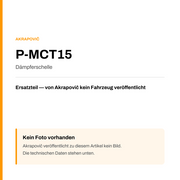 Akrapovic Dämpferschelle P-MCT15 — Platzhalter, kein Herstellerfoto verfügbar