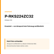 Akrapovic Hülsen-Kit P-RKS224ZC32 — Platzhalter, kein Herstellerfoto verfügbar