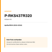 Akrapovic Hülsen-Kit Aprilia RSV4 (15-16) P-RKS437R320 — Platzhalter, kein Herstellerfoto verfügbar