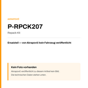 Akrapovic Repack-Kit P-RPCK207 — Platzhalter, kein Herstellerfoto verfügbar