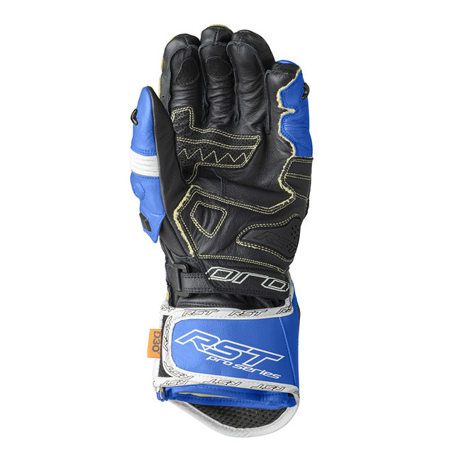 RST Pro Series GP D3O motorlederen handschoenen | Heren | Blauw/Wit | 103715 