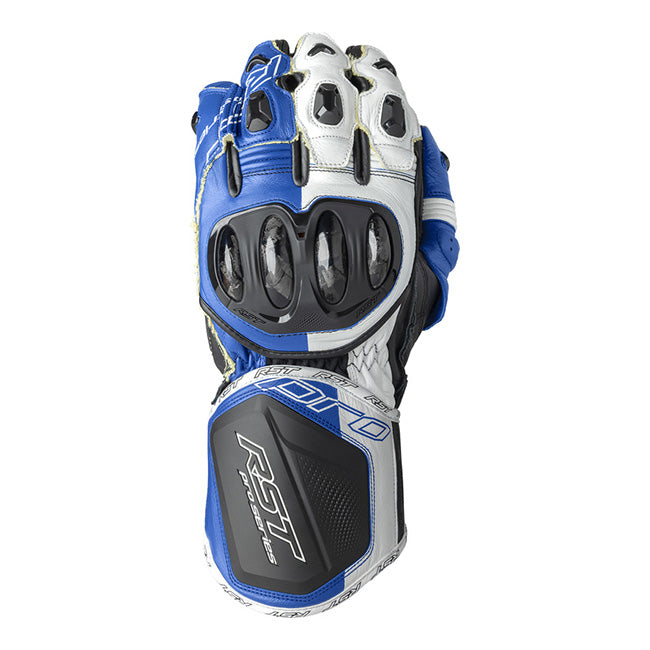 RST Pro Series GP D3O motorlederen handschoenen | Heren | Blauw/Wit | 103715 