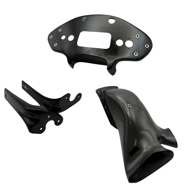 Carbon instrumentenhouder + luchtkanaal Feel Racing Ducati Panigale V2 955 (20-24) FR.495.112.C 