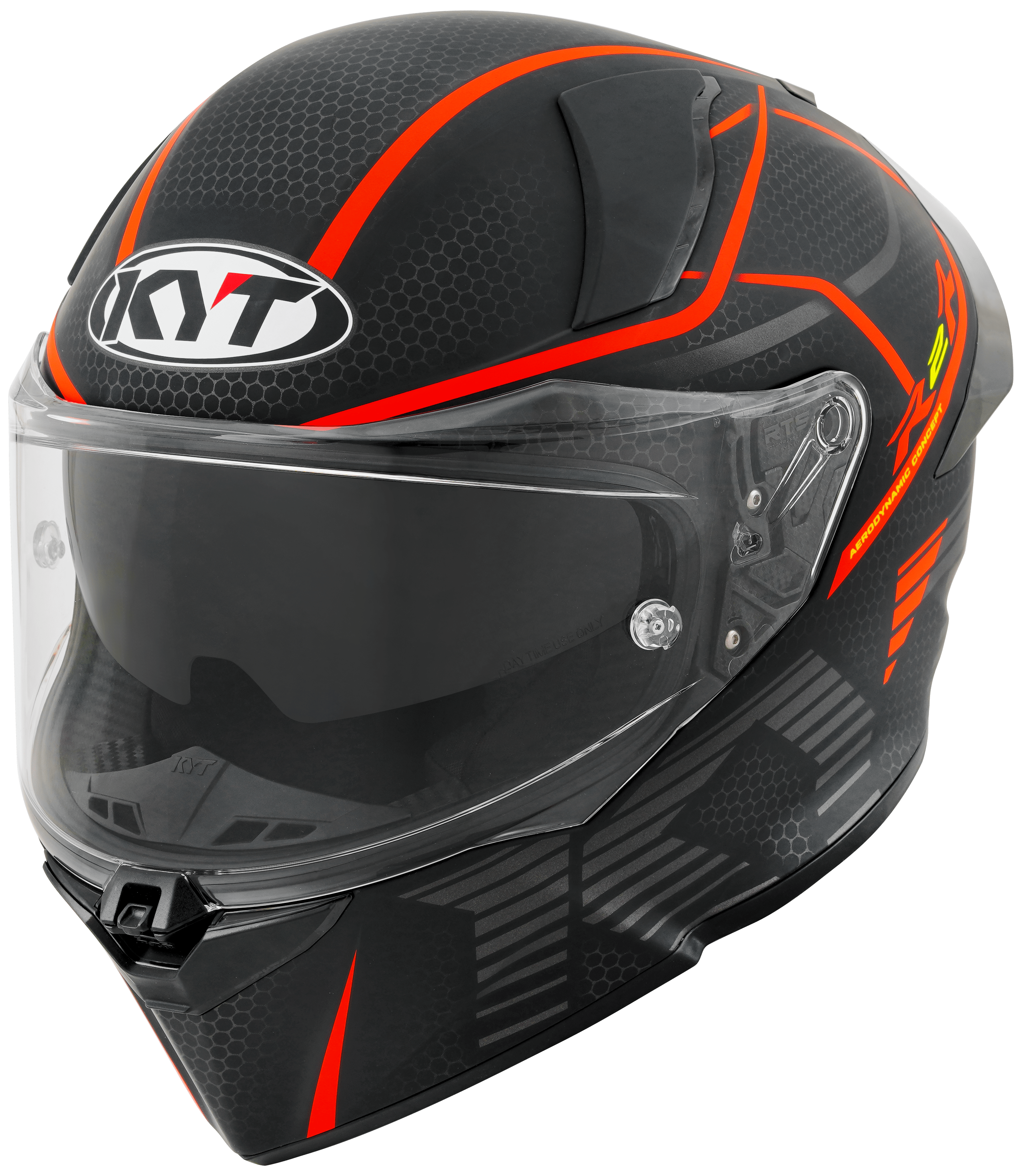 KYT R2R Helm Concept Matt Zwart / Rood Y6R20008 