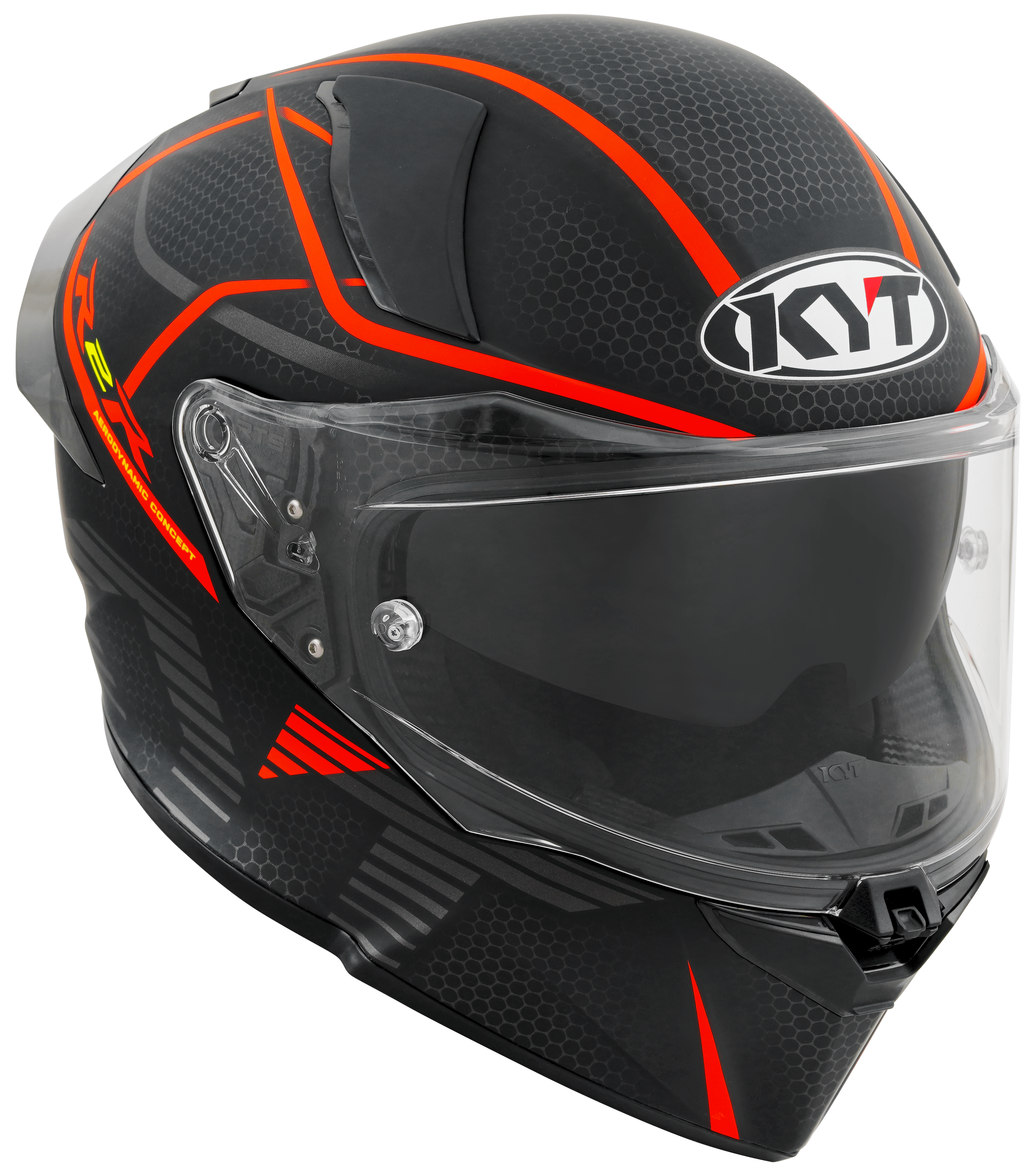 KYT R2R Helm Concept Matt Zwart / Rood Y6R20008 