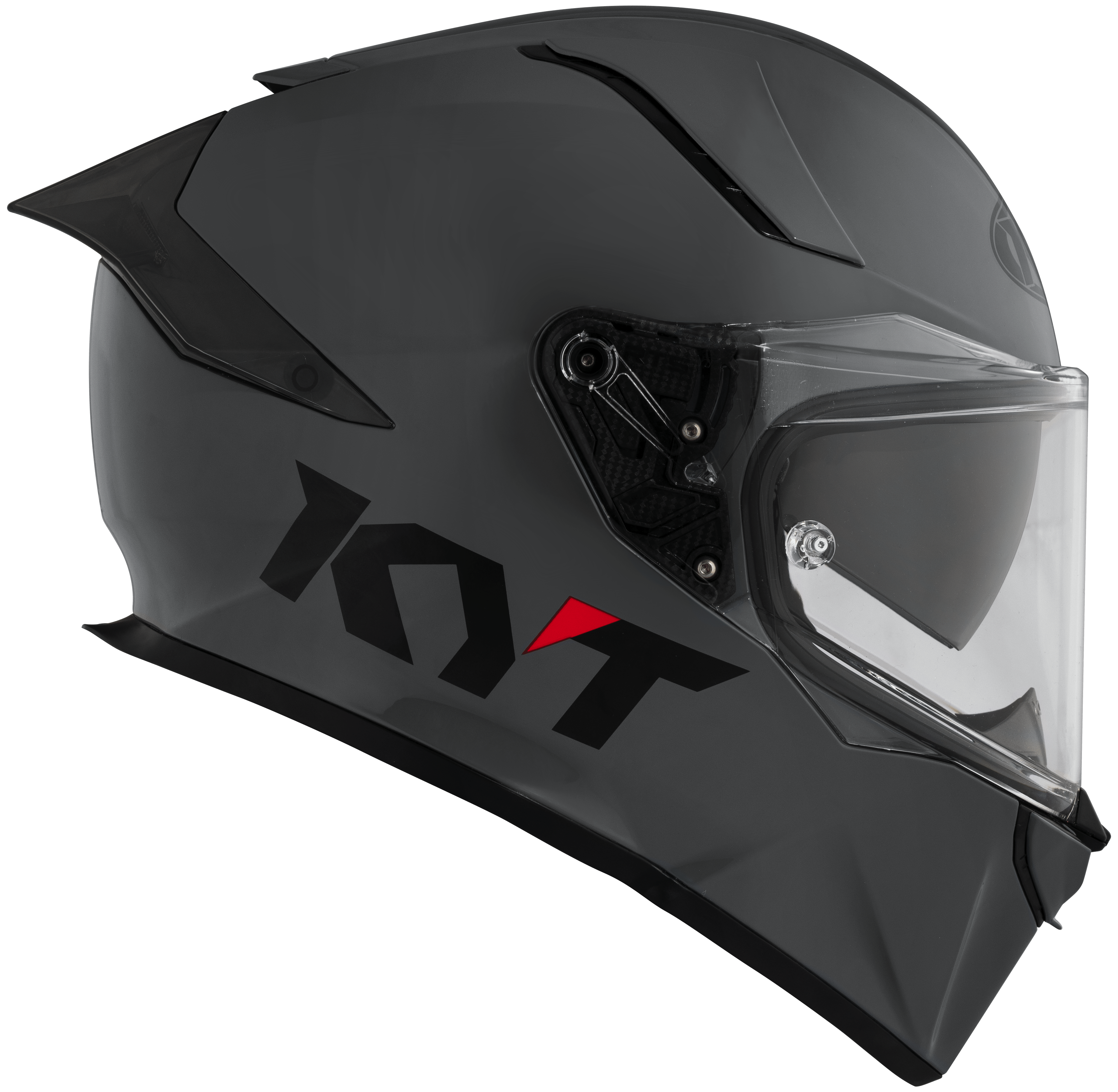 KYT R2R Helm Effen Grijs Y6R200W1 
