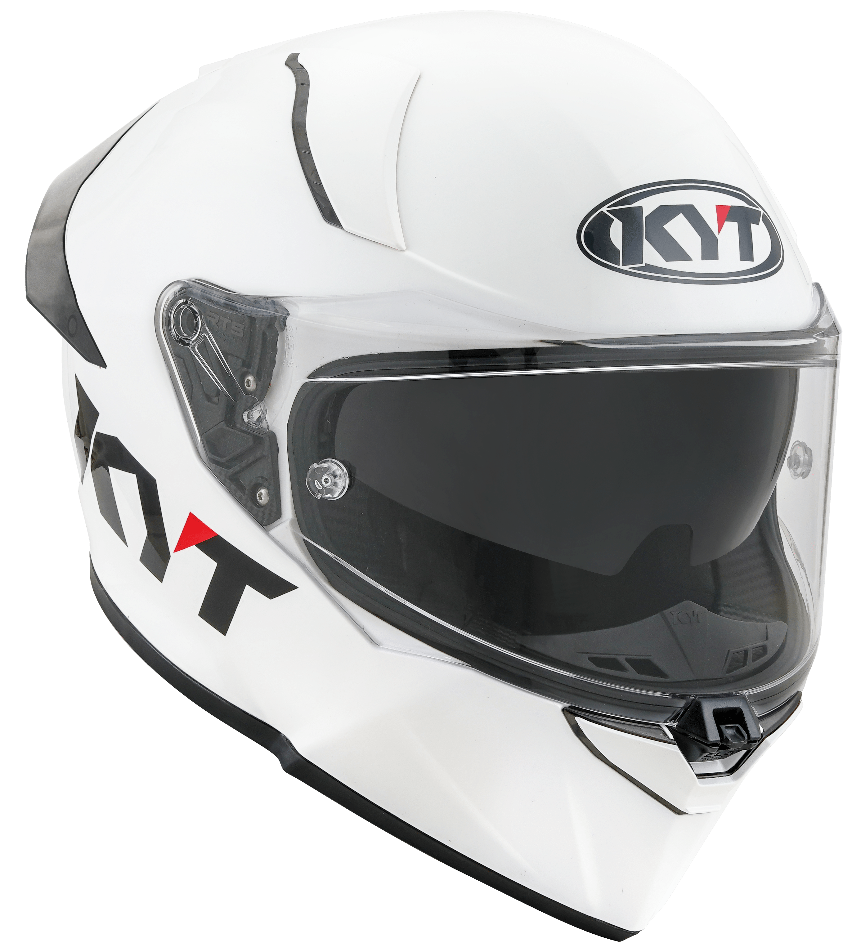KYT R2R Helm Effen Wit Y6R200W3 