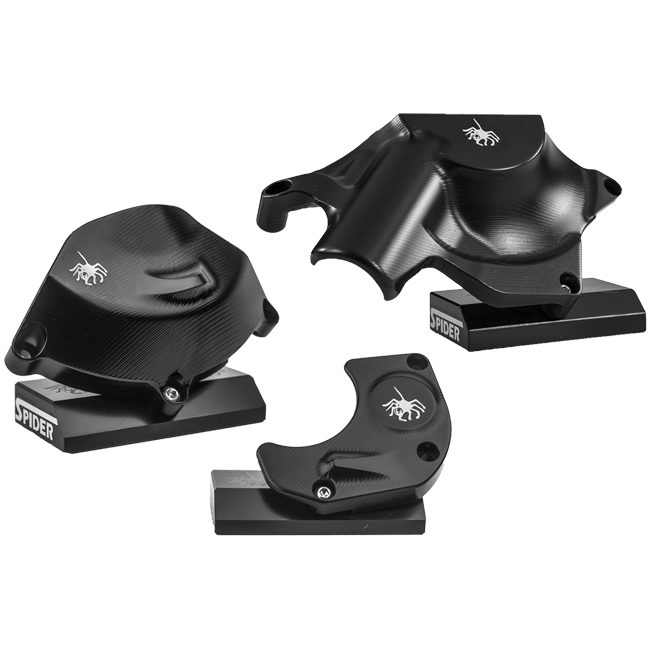 Aluminium Motorbeschermkap Spider Racing Yamaha YZF-R6 RJ11, RJ15 en RJ27 (06-25) 20.Y151 