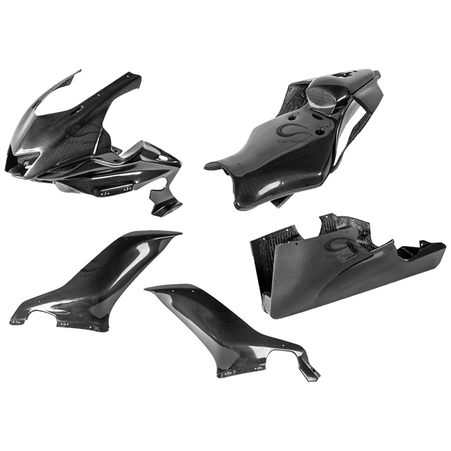 Compleet kuipset Carbon Yamaha YZF-R6 RJ27 (17-25) 