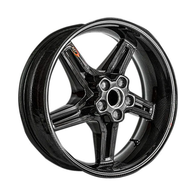 BST RAPID TEK Carbon Achterwielvelg Aprilia RSV4/RR/1100 Factory (21-25) 