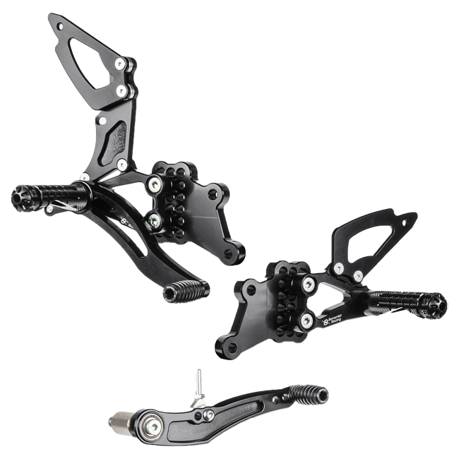Fußrastenunit Bonamici Racing Suzuki GSX-R 600/750 (06-10) S004 