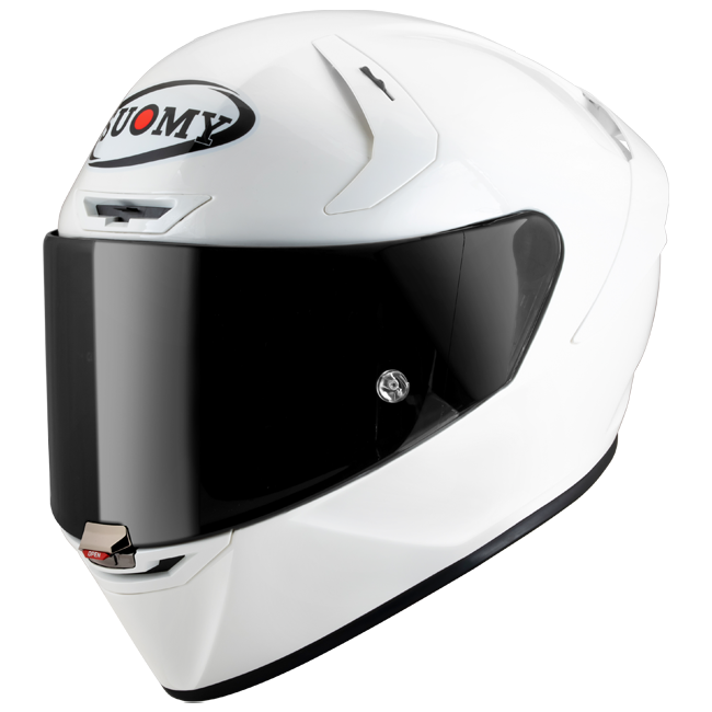 Suomy SR-GP Evo Helm Effen Parelwit Glanzend K6S200W3 