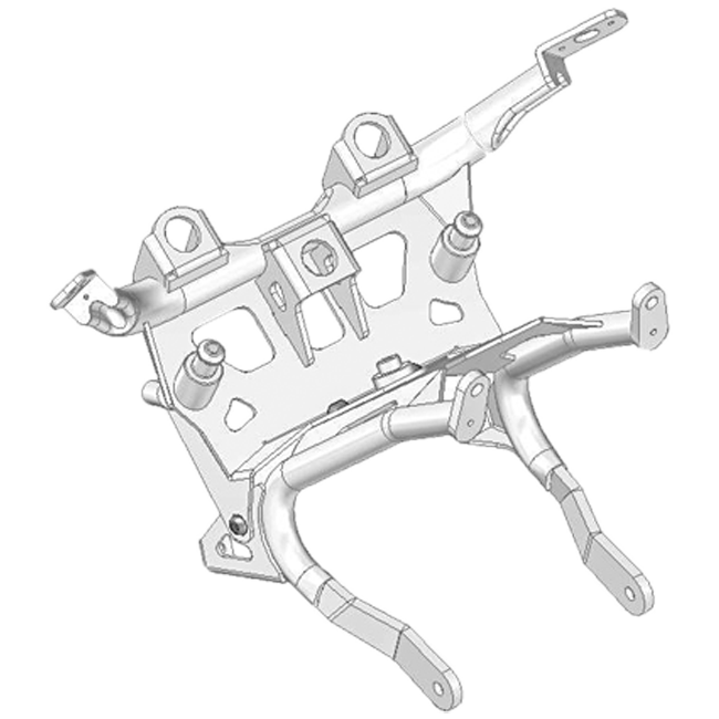 Aluminium instrumentenhouder "SBK" Ducati Panigale V4/S/R (18-24) Pierobon 
