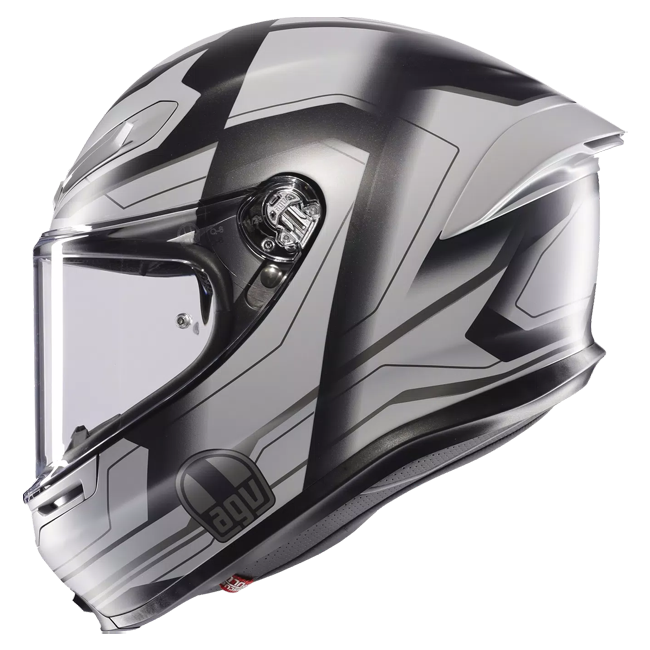 AGV K6 S Helm Ultrasonic Matt Zwart/Grijs | 2118395001021 