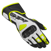 Spidi STR-6 Racing Motorfiets Leerhandschoenen | Heren | Zwart/Fluo Geel | A221394 