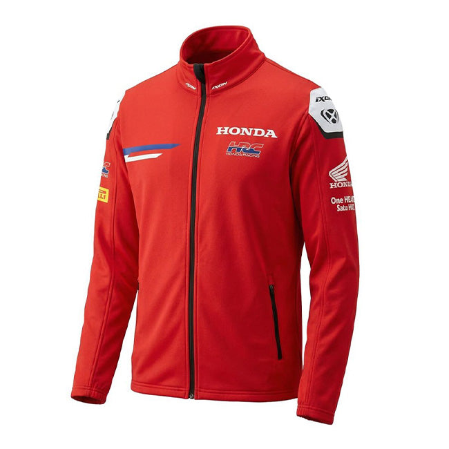 Honda HRC Racing Team Zip Sweat-Jacke Rot Replica 2026 Herren IXON
