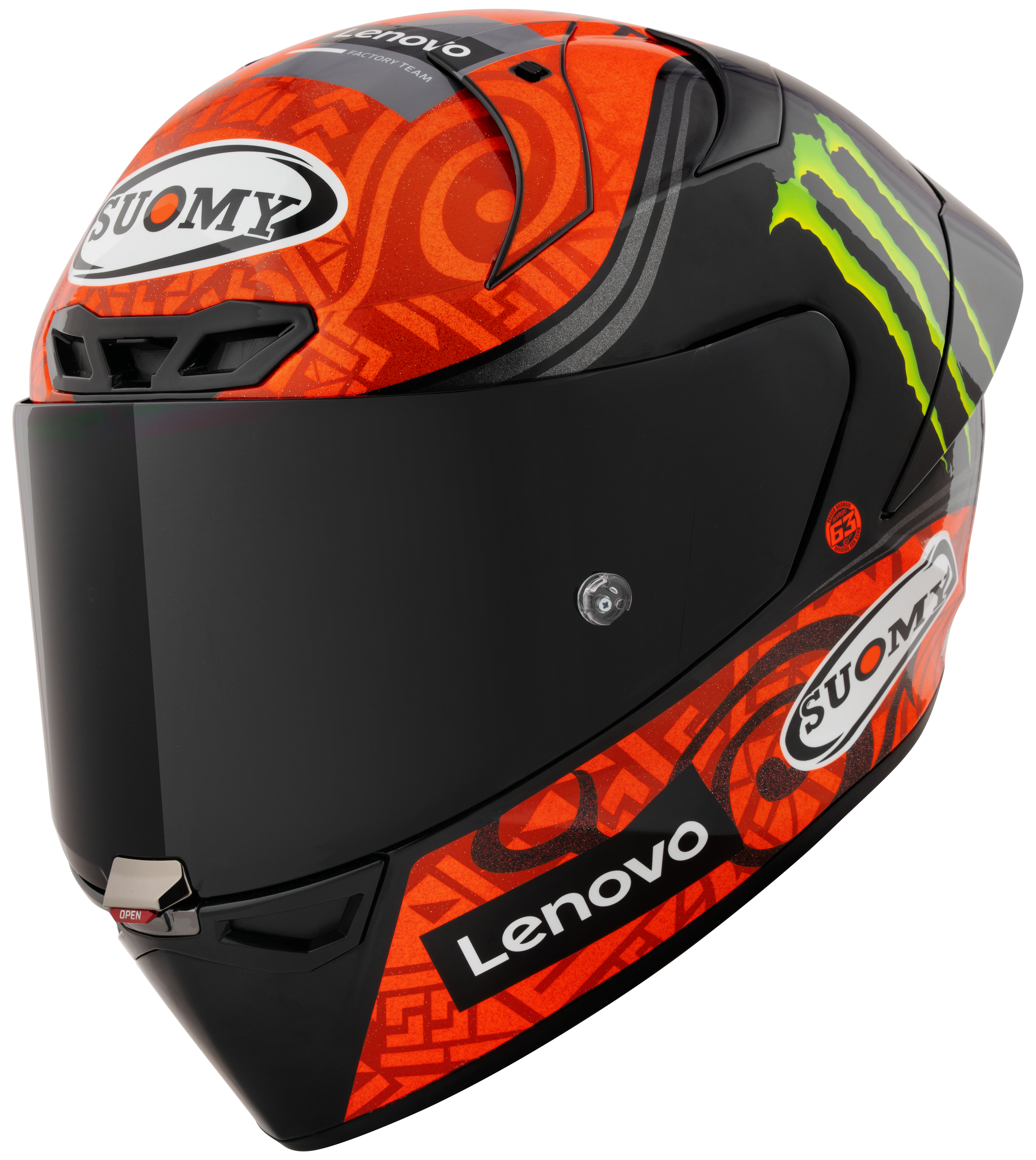 Suomy S1-XR GP Helm Francesco Pecco Bagnaia Monster Replica 2023 K6SX0001 