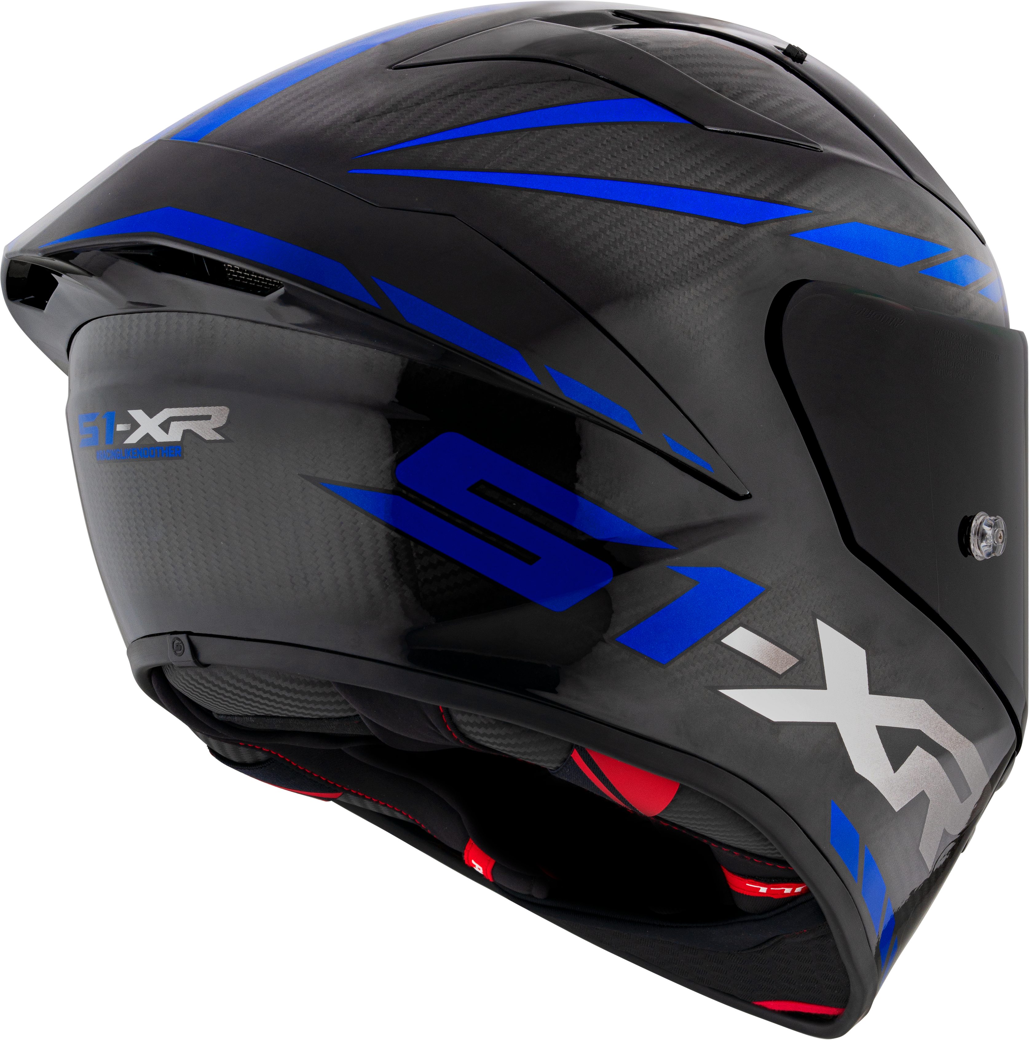Suomy S1-XR GP Helm Carbon Hypersonic Blauw K6SX0006 