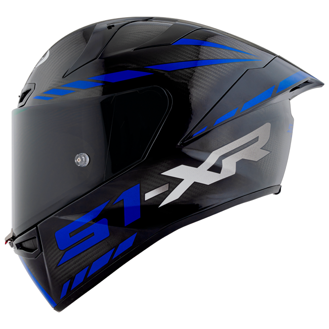 Suomy S1-XR GP Helm Carbon Hypersonic Blauw K6SX0006 