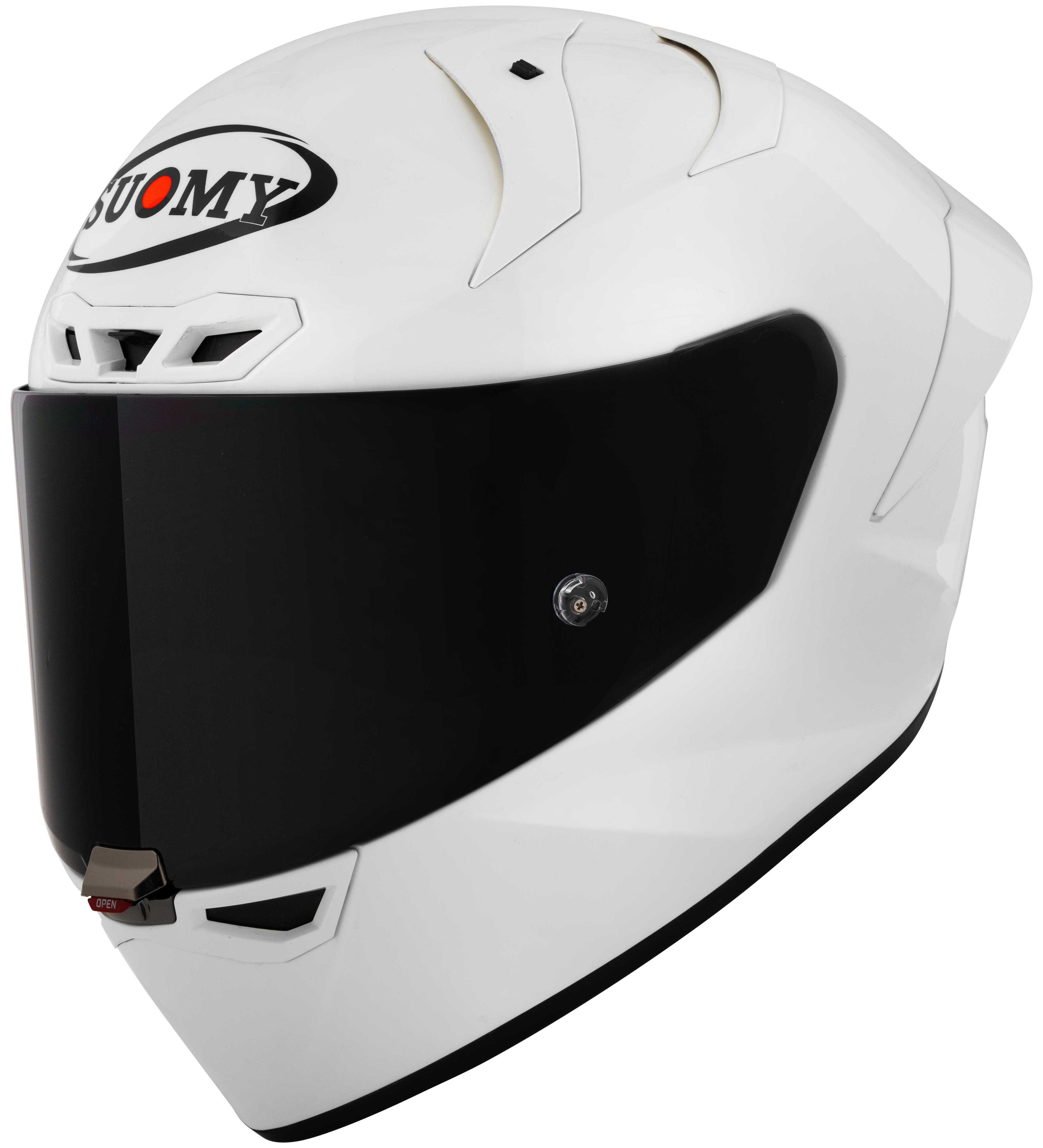 Suomy S1-XR GP Helm Effen Wit Glanzend K6SX00W3 