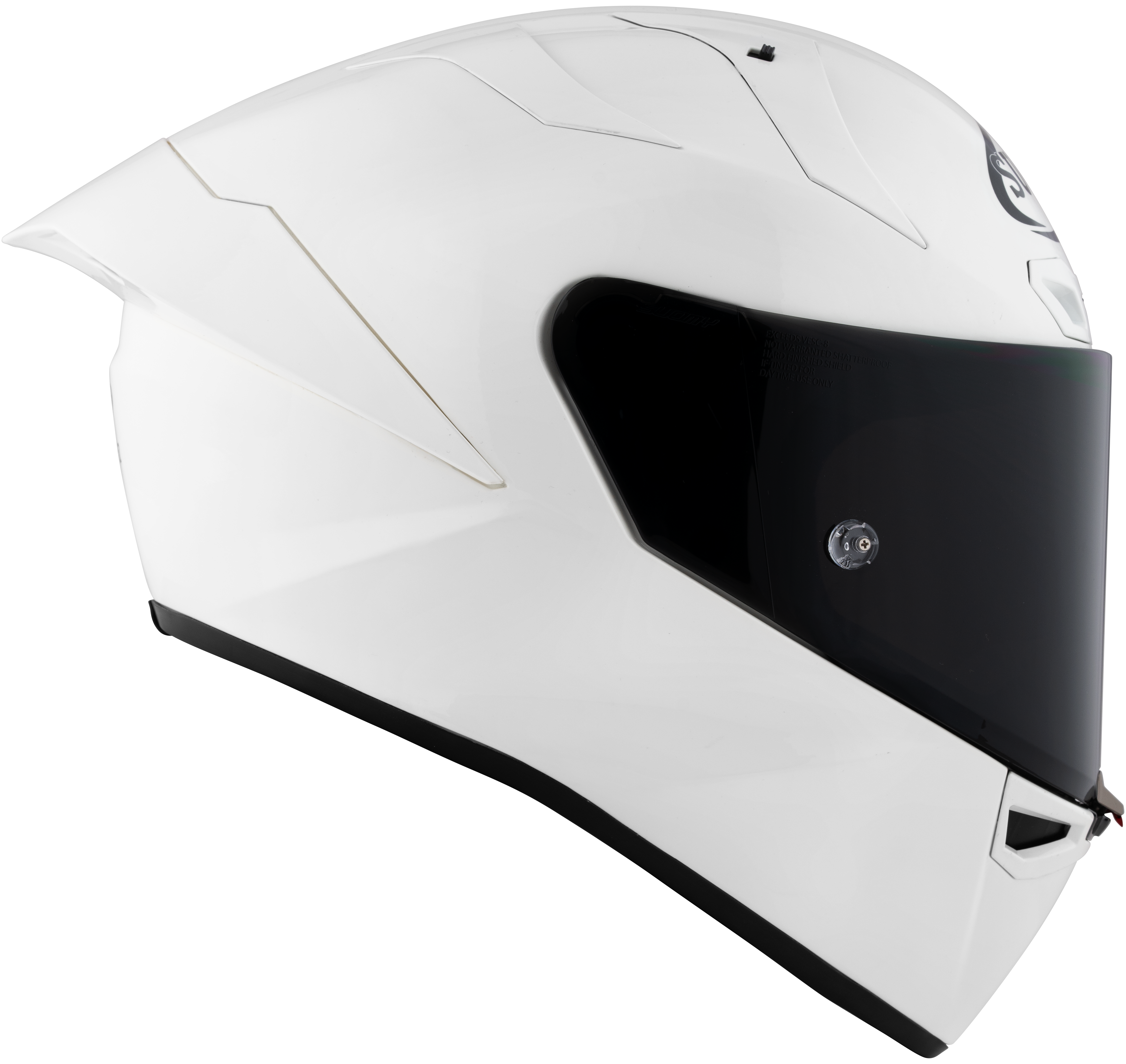 Suomy S1-XR GP Helm Effen Wit Glanzend K6SX00W3 