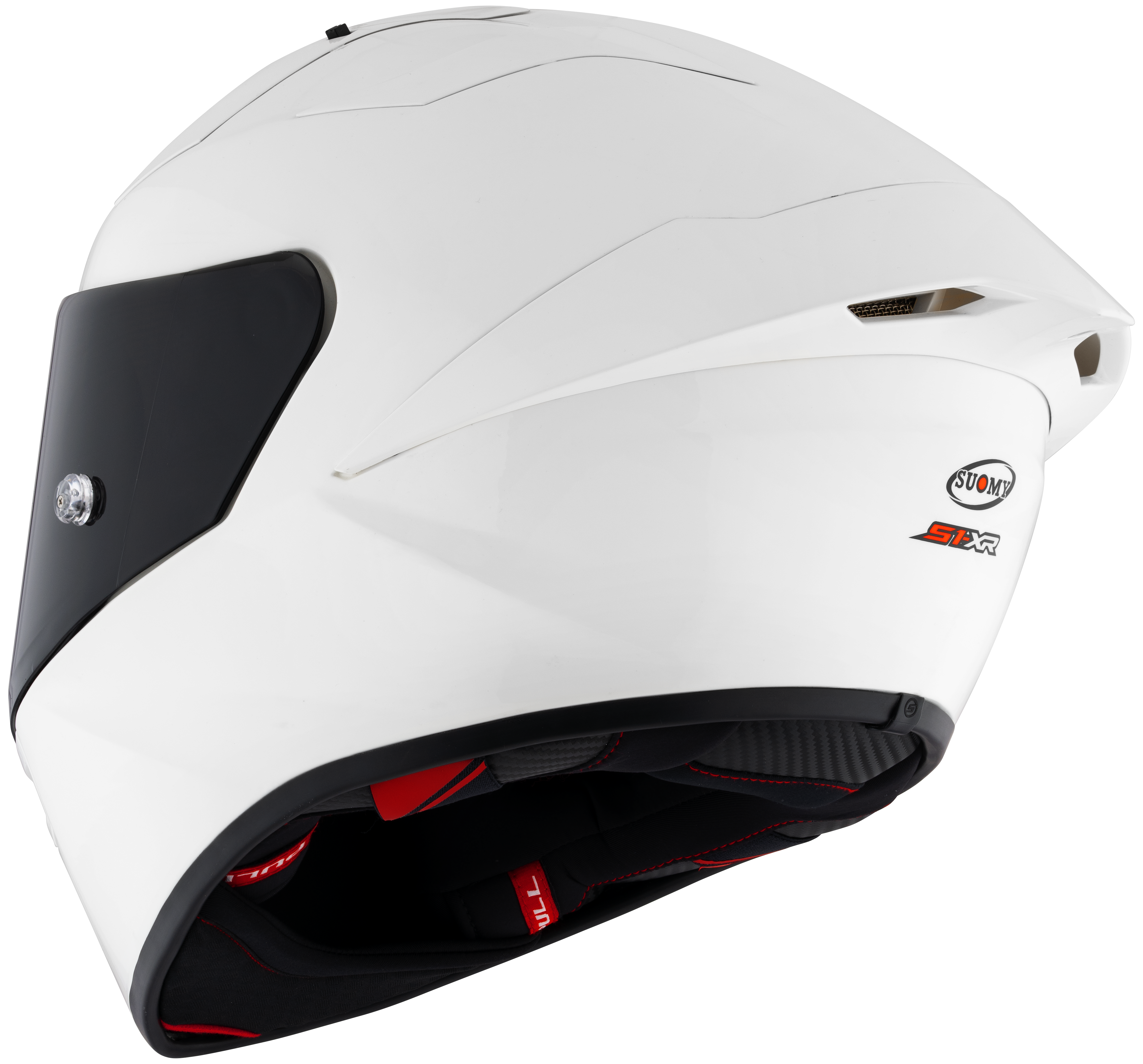 Suomy S1-XR GP Helm Effen Wit Glanzend K6SX00W3 