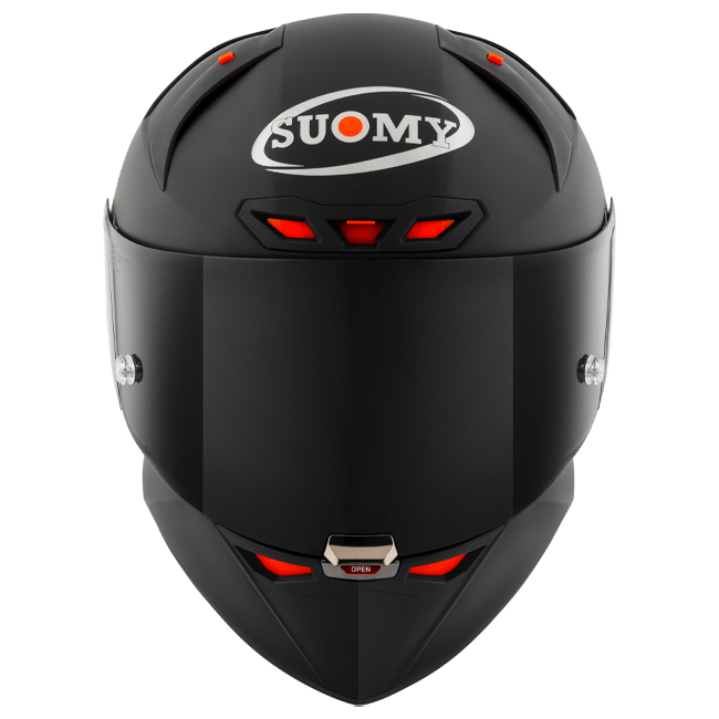 Suomy S1-XR GP Helm Effen Zwart Matt K6SX00X6 