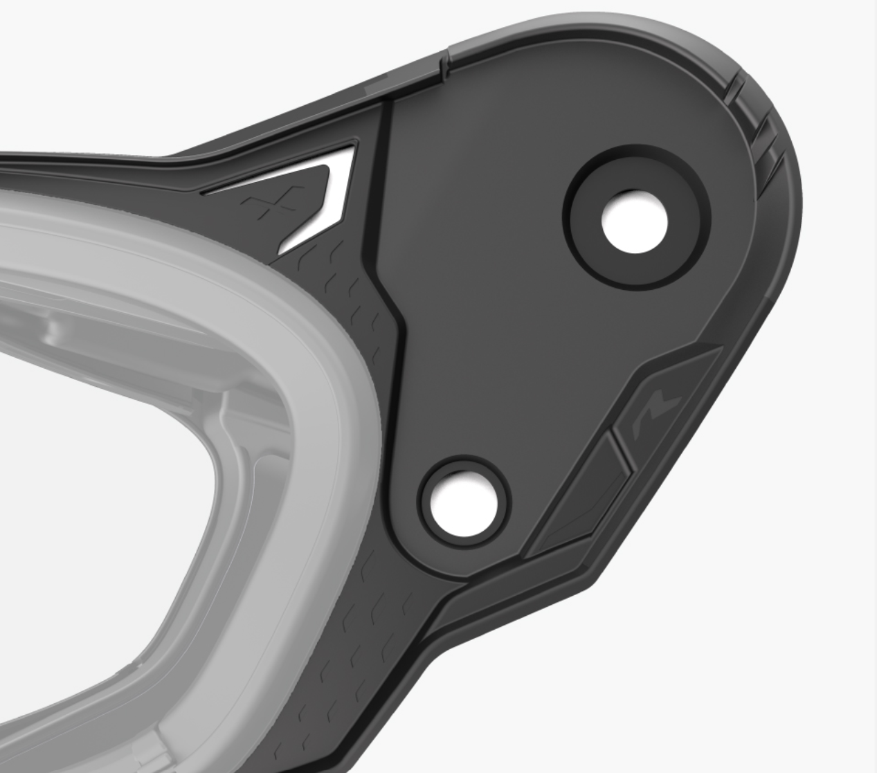 Nexx X.R3R Helm Swirl Carbon Rood Zilver 01XR323489023 