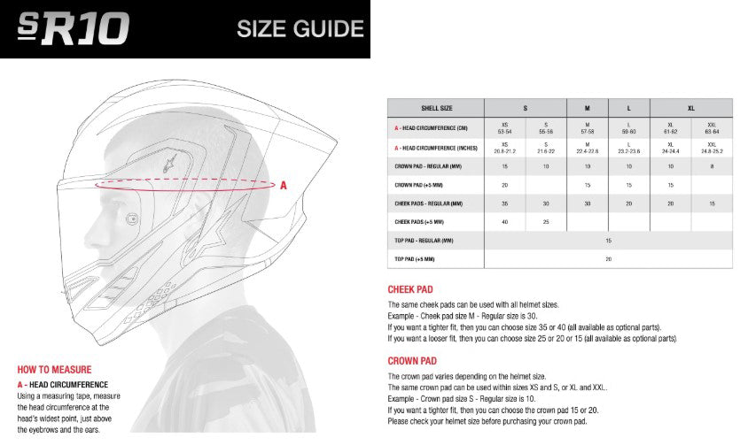Alpinestars Supertech R10 Element Helm Carbon Carb Zwart Zilver 8200324-1368 