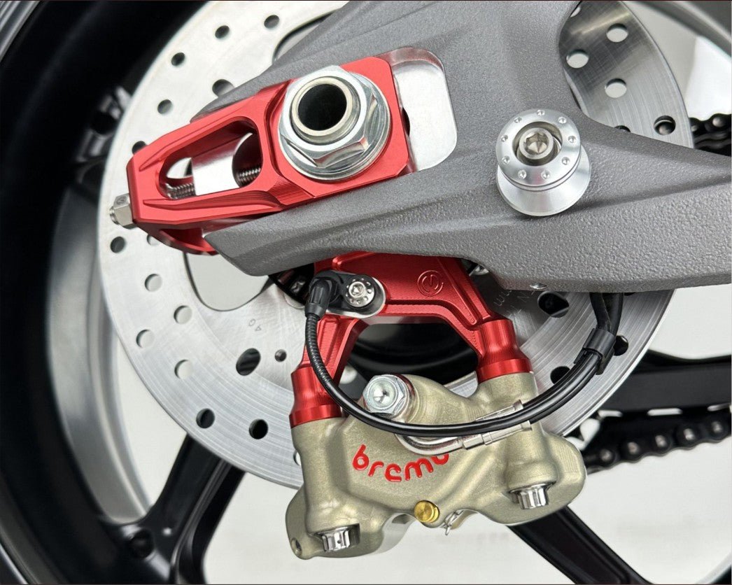 Kettenspanner Kit met remklauwhouder en Brembo P2-30 69,5 mm XA6H530 Motocorse Ducati Panigale V4/S (2025) 
