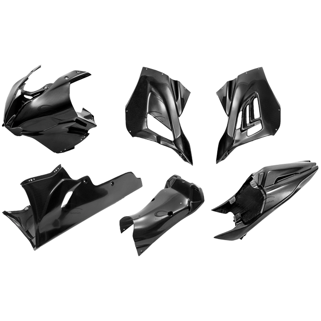 Compleet kuipset Carbon BMW S1000RR K67 (19-22) Carbonin 