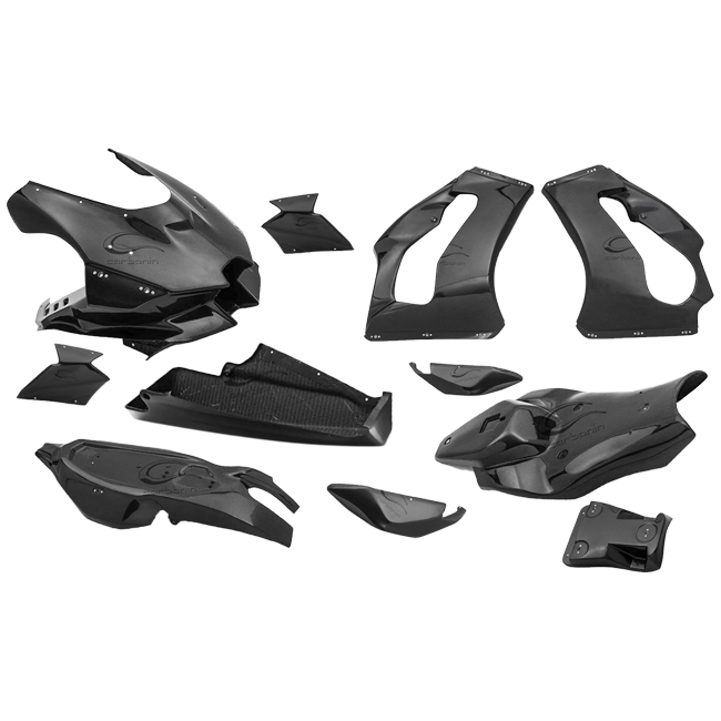 Compleet kuipset Carbon Kawasaki ZX-10 R/RR (21-25) Carbonin 