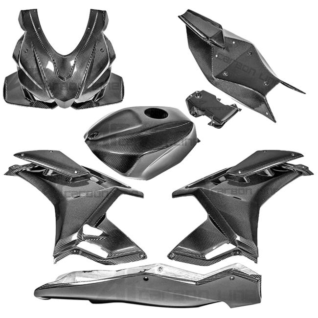 Compleet kuipset 200g AP Carbon Line Aprilia RSV4/RR/1100 Factory (21-25) 