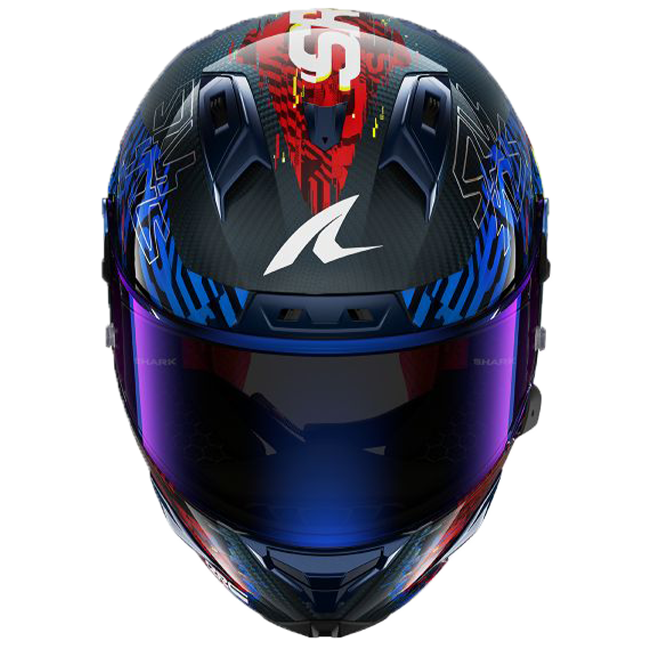 Shark Aeron GP Helm FIM 2 Racing Speed-Vib DBR 