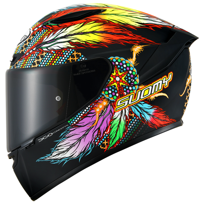 Suomy Track-1 Helm Chieftain Matt Zwart K6T10014 