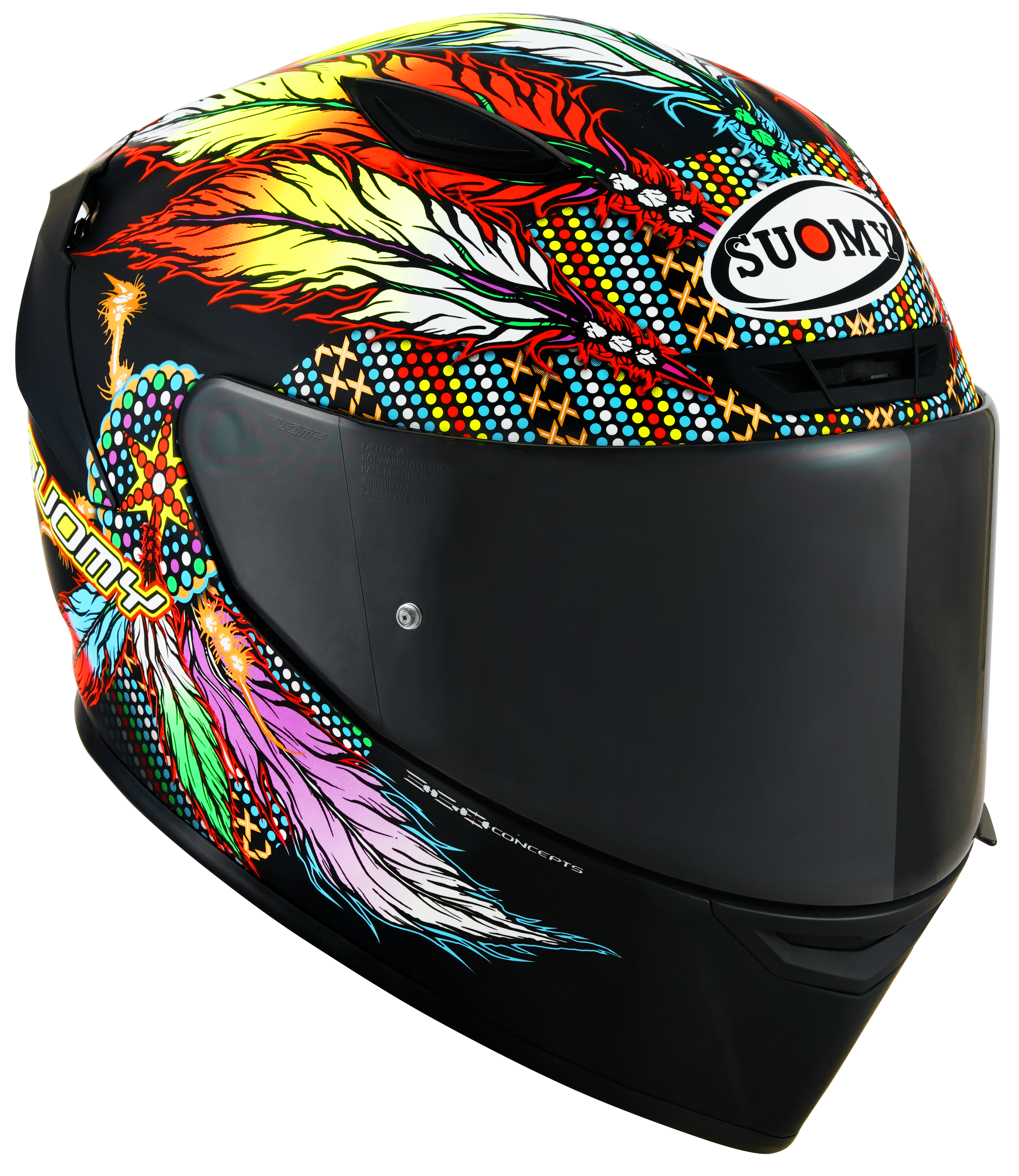 Suomy Track-1 Helm Chieftain Matt Zwart K6T10014 